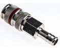 Schnellkupplungsstecker, 10 mm, Messing, 35bar, 100°C